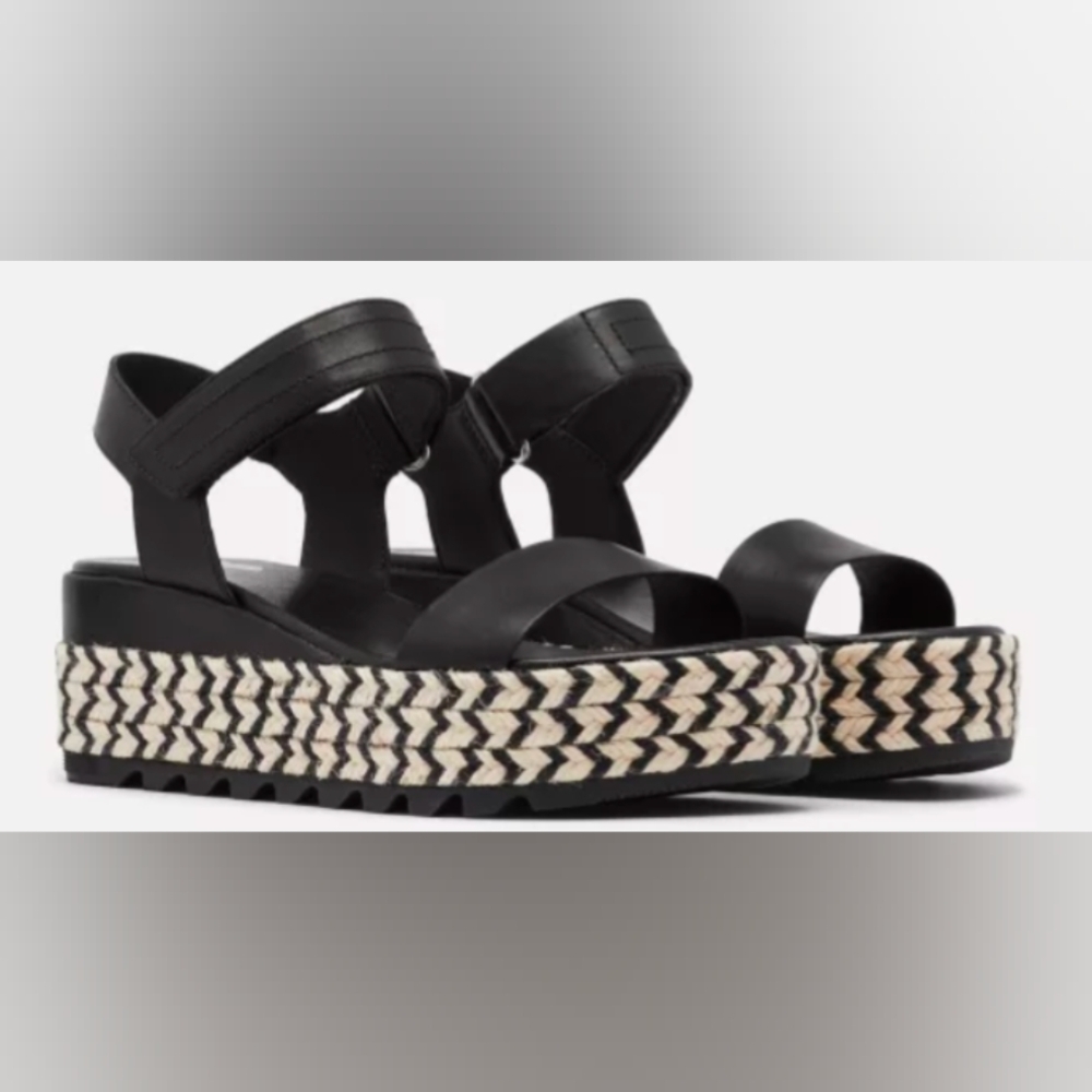 Sorel Women's Cameron™ Flatform Sandals Mixed Sizes R 8.5/ L7.5 MSRP $135